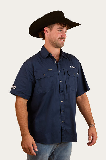 Ringers Western Big Rig Mens Short Sleeve Shirt