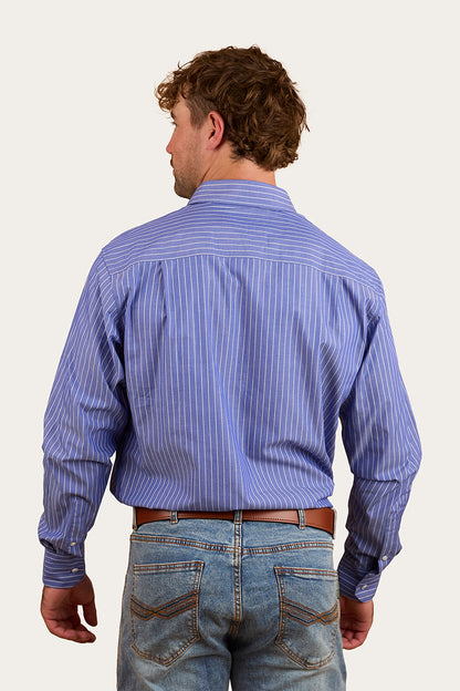 Ringers Western Heritage Mens Stripe Dress Shirt