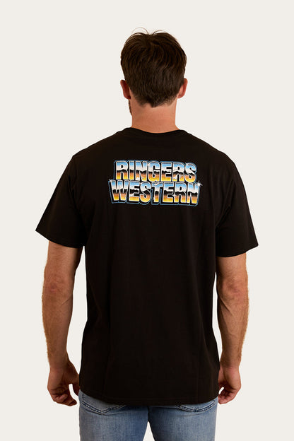 Ringers Western 
Rev Head Mens Loose Fit T-Shirt - Black