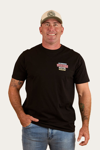 Ringers Western Ride Hard Mens Loose Fit T-Shirt