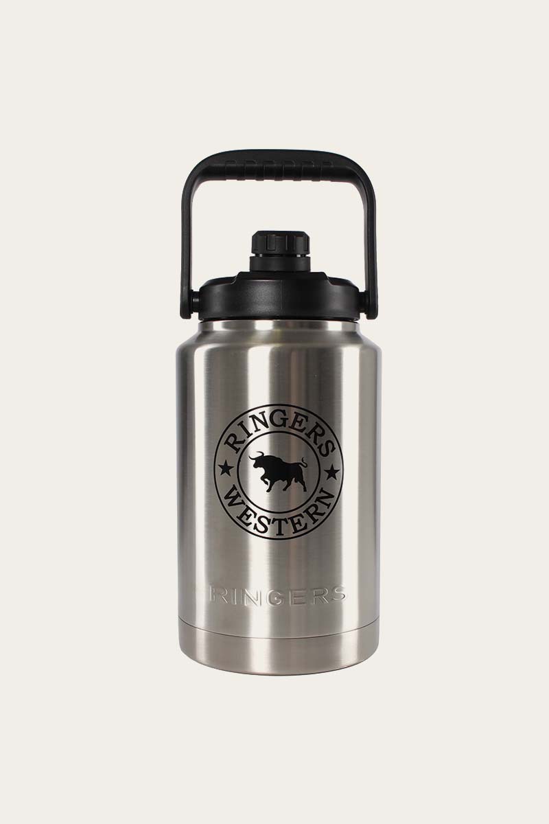 Ringers Western Big Gulp Stainless Steel Insulated Drink Bottle