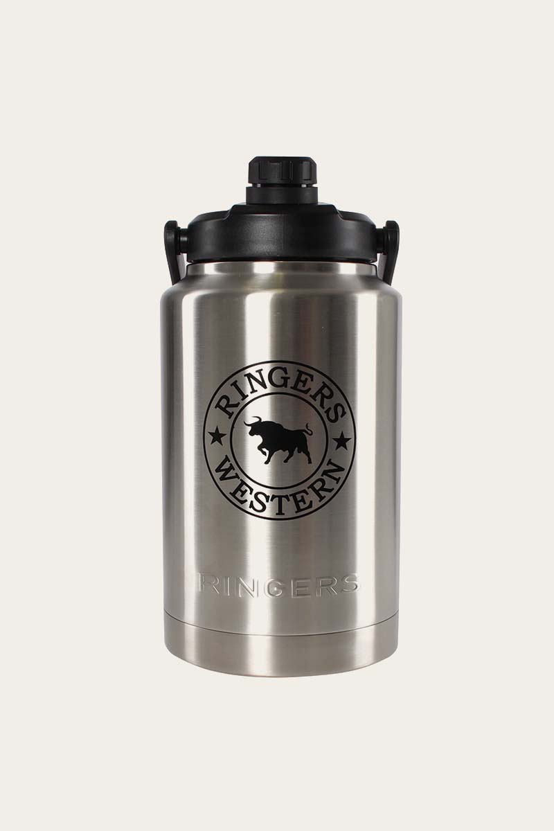 Ringers Western Big Gulp Stainless Steel Insulated Drink Bottle