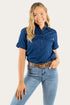 RingersWestern-Shirts_-_Work_Shirts-Womens-Jules_Womens_Half_Button_Short_Sleeve_Work_Shirt_-Navy-221089RW-NV_1.jpg