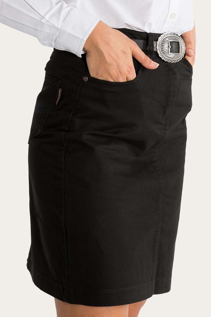 Ringers Western Maree Womens 5 Pockets Stretch Drill Skirt