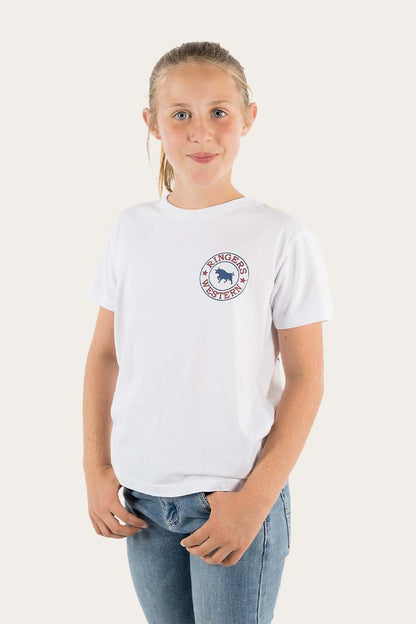 RingersWestern_Top_-_Tops_Kids_Signature_Bull_T-Shirt_Classic_T-Shirt_White_with_Multi_1.jpg