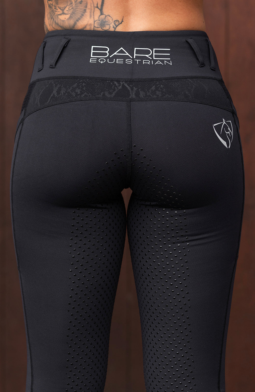 BARE Equestrian Performance Riding Tights Viper