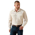 Wrinkle Free Pinpoint Oxford Classic Fit Snap Shirt - Off White