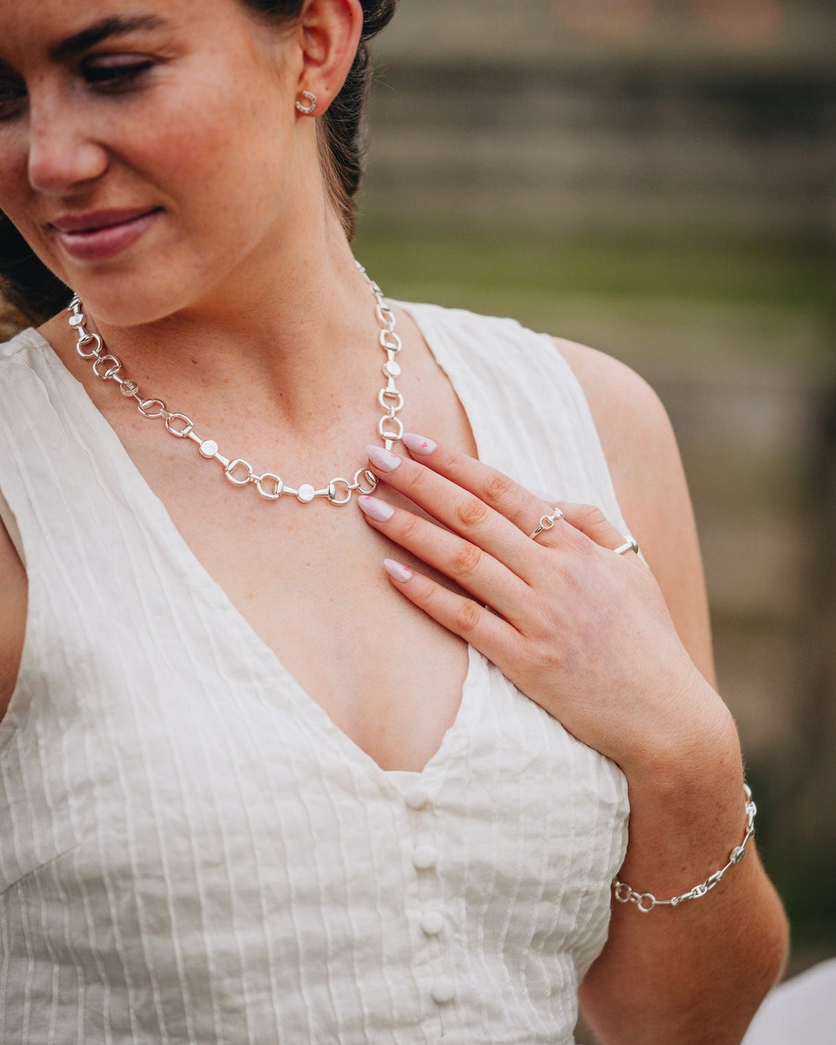 Whistle &amp; Pop Bit of Elegance Chunky Necklace