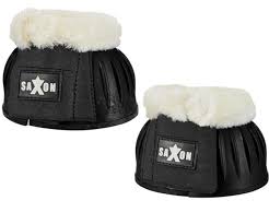 Saxon Fleece Trim Rubber Bell Boots