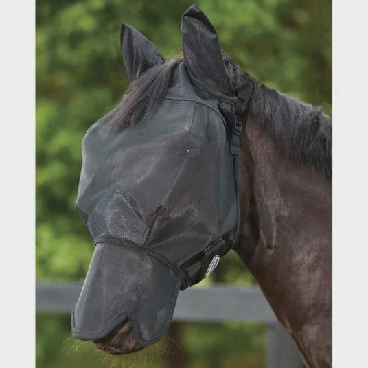 Weatherbeeta ComfiTec Double Dart Deluxe Ears &amp; Nose Fly Mask