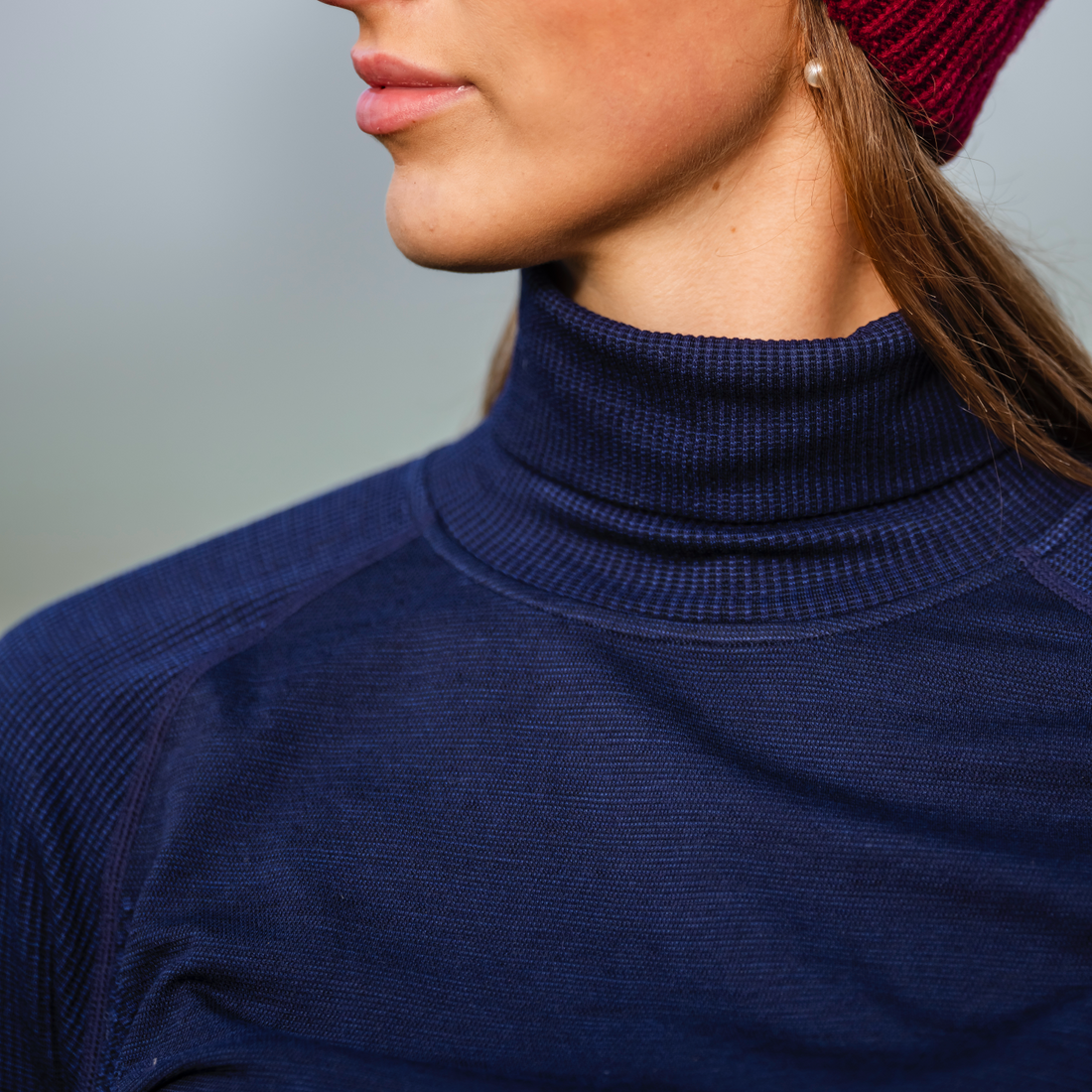 Leader Equine Equitation Merino Blend Long Sleeve Top