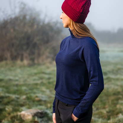 Leader Equine Equitation Merino Blend Long Sleeve Top