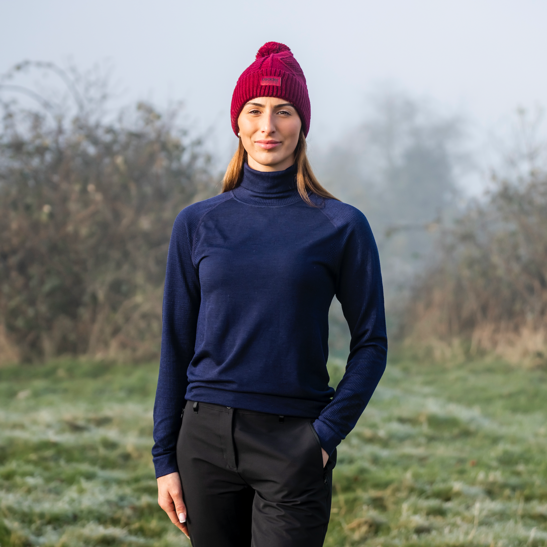 Leader Equine Equitation Merino Blend Long Sleeve Top