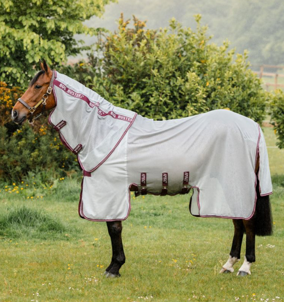 Amigo Bug Buster Vamoose NFZ Fly Sheet Detach-A-Neck