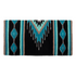 Ezy Ride Del Rio Wool Blanket - Turquoise/Black