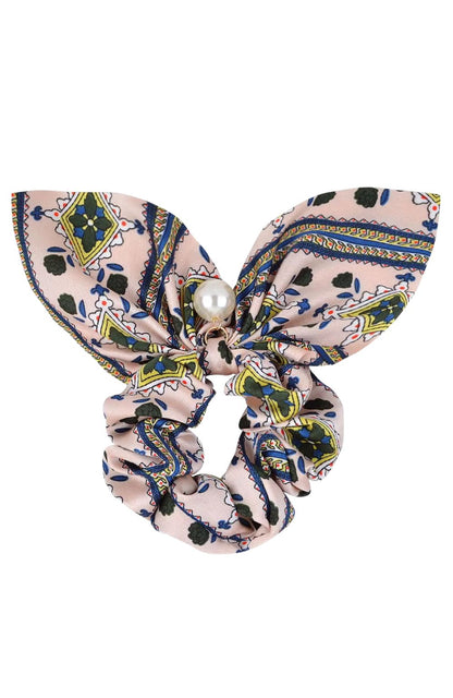 BARE Equestrian Handmade Silk Bunny Scrunchie