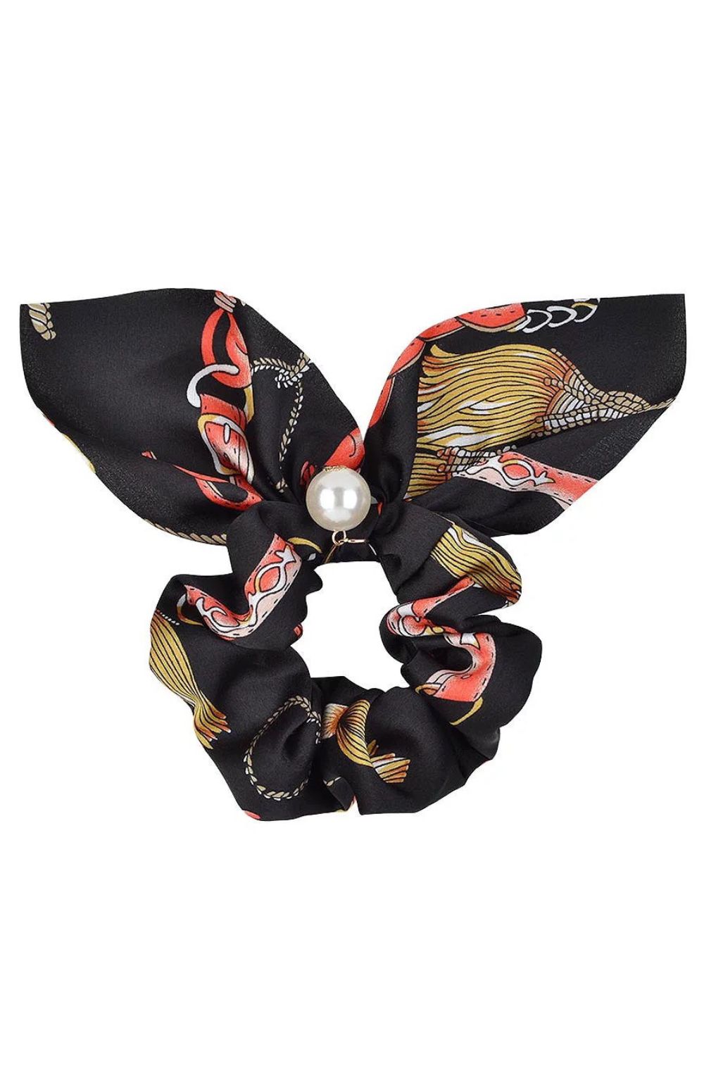 BARE Equestrian Handmade Silk Bunny Scrunchie