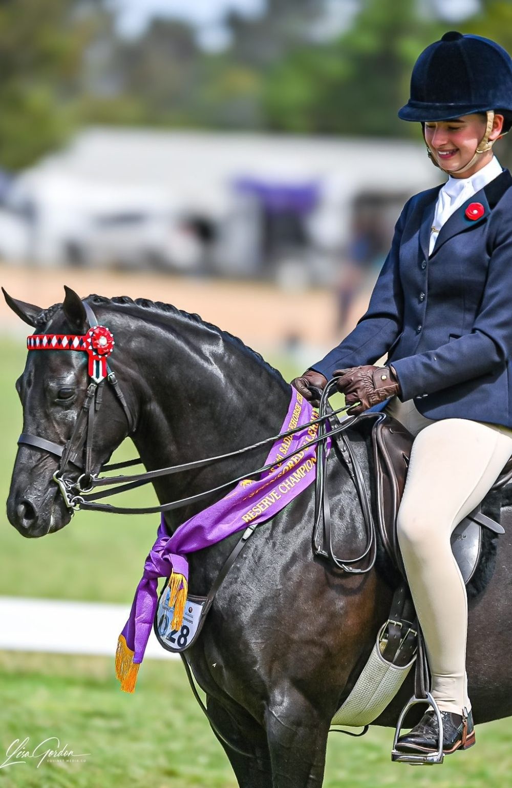 BARE Equestrain Youth Competition Wear Tights