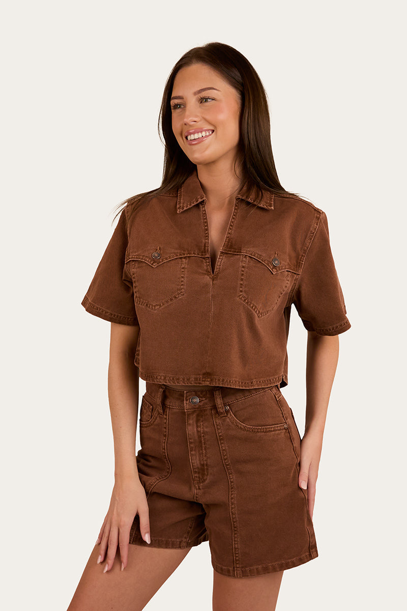 Ringers Western Iris Womens Denim Top