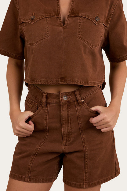 Ringers Western Iris Womens Denim Shorts