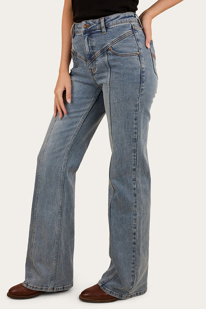 Ringers Western Edith Womens High Rise Bootleg Jean