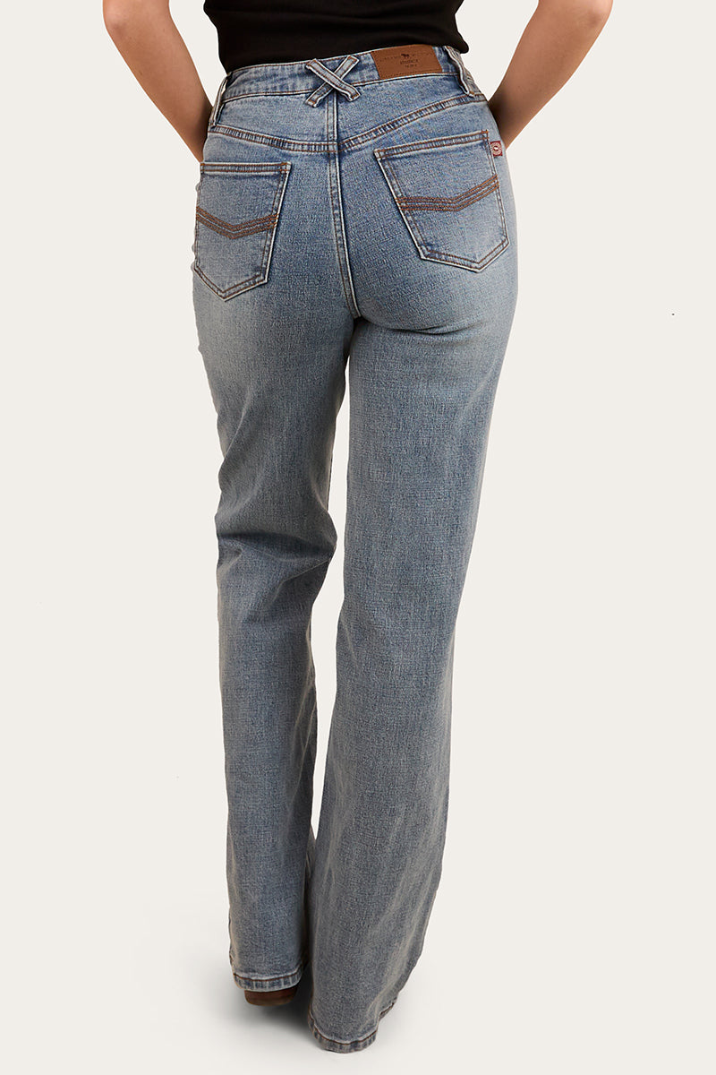 Ringers Western Edith Womens High Rise Bootleg Jean