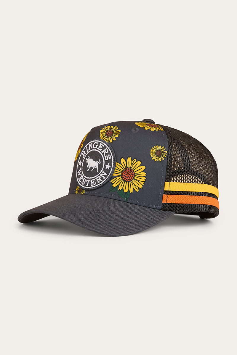 Ringers Western Sunflowers Kids Trucker Cap