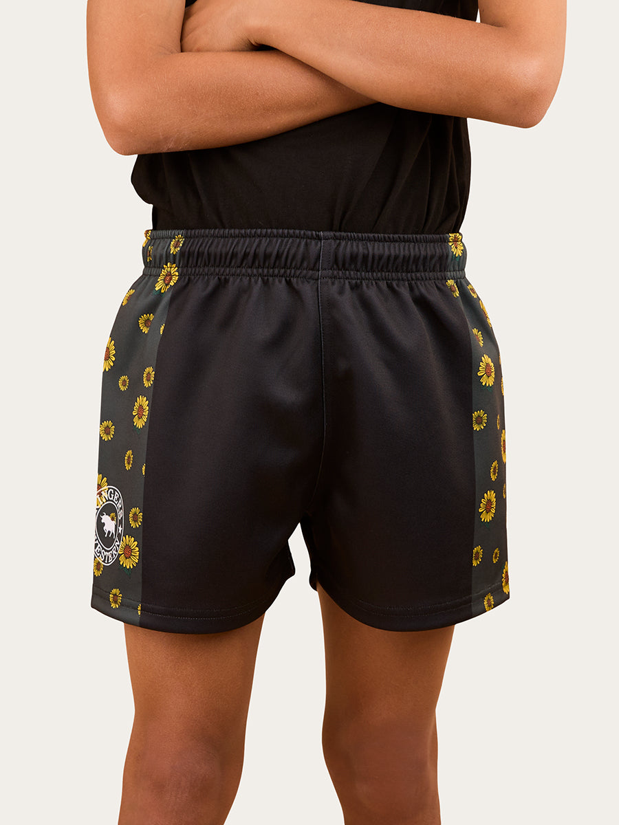 Ringers Western Sunflowers Kids Footy Short