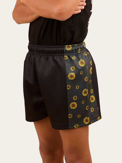 Ringers Western Sunflowers Kids Footy Short