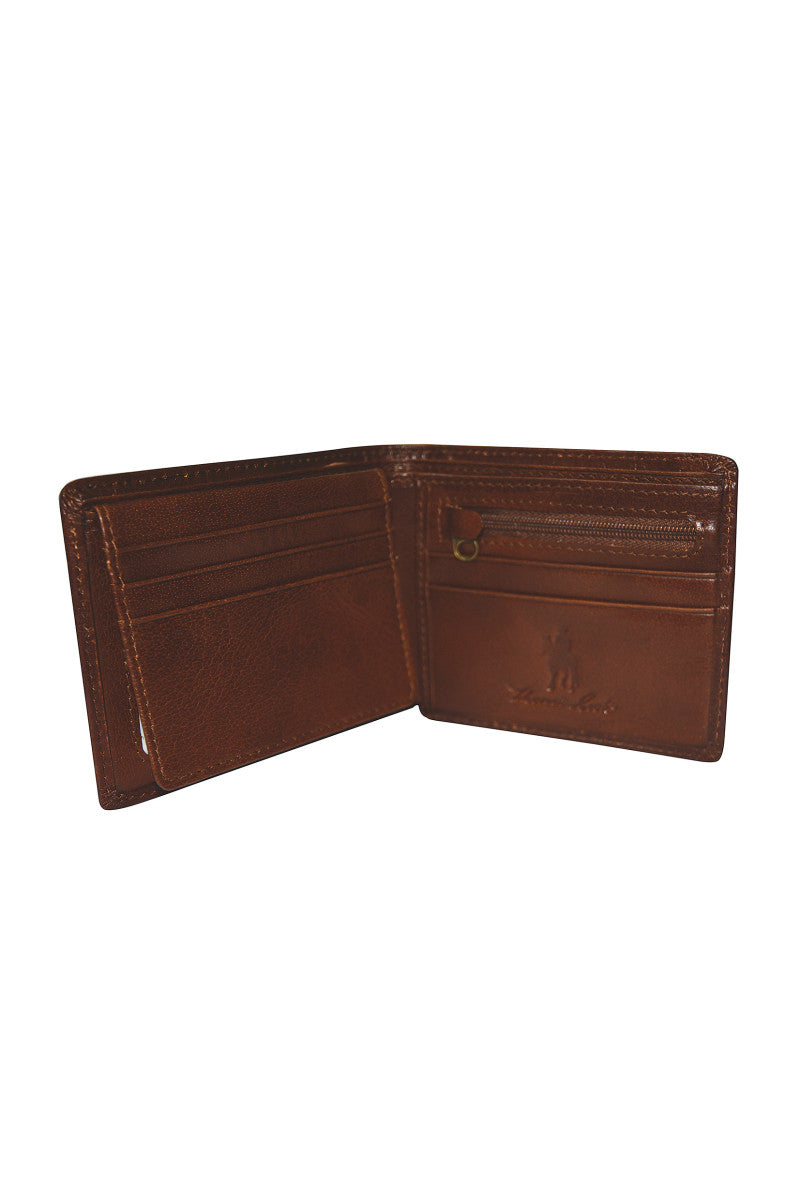 Thomas Cook Leather Edged Wallet - Light Brown
