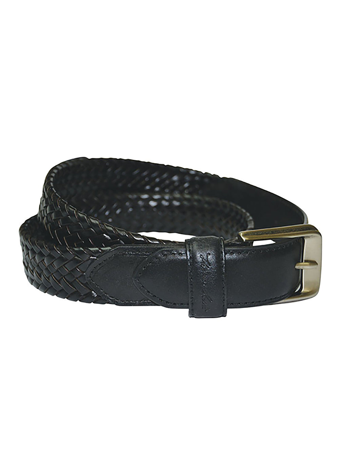 Thomas Cook Harry Leather Braided Belt