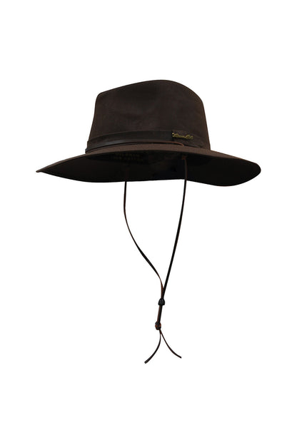 Thomas Cook Wide Brim Oilskin Hat