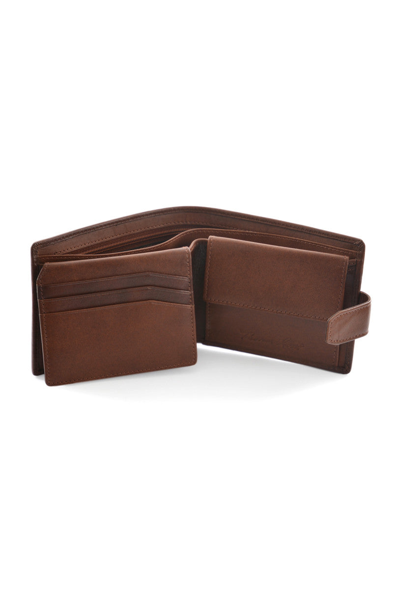 Thomas Cook Cootamundra Bi-Fold Wallet - Tan