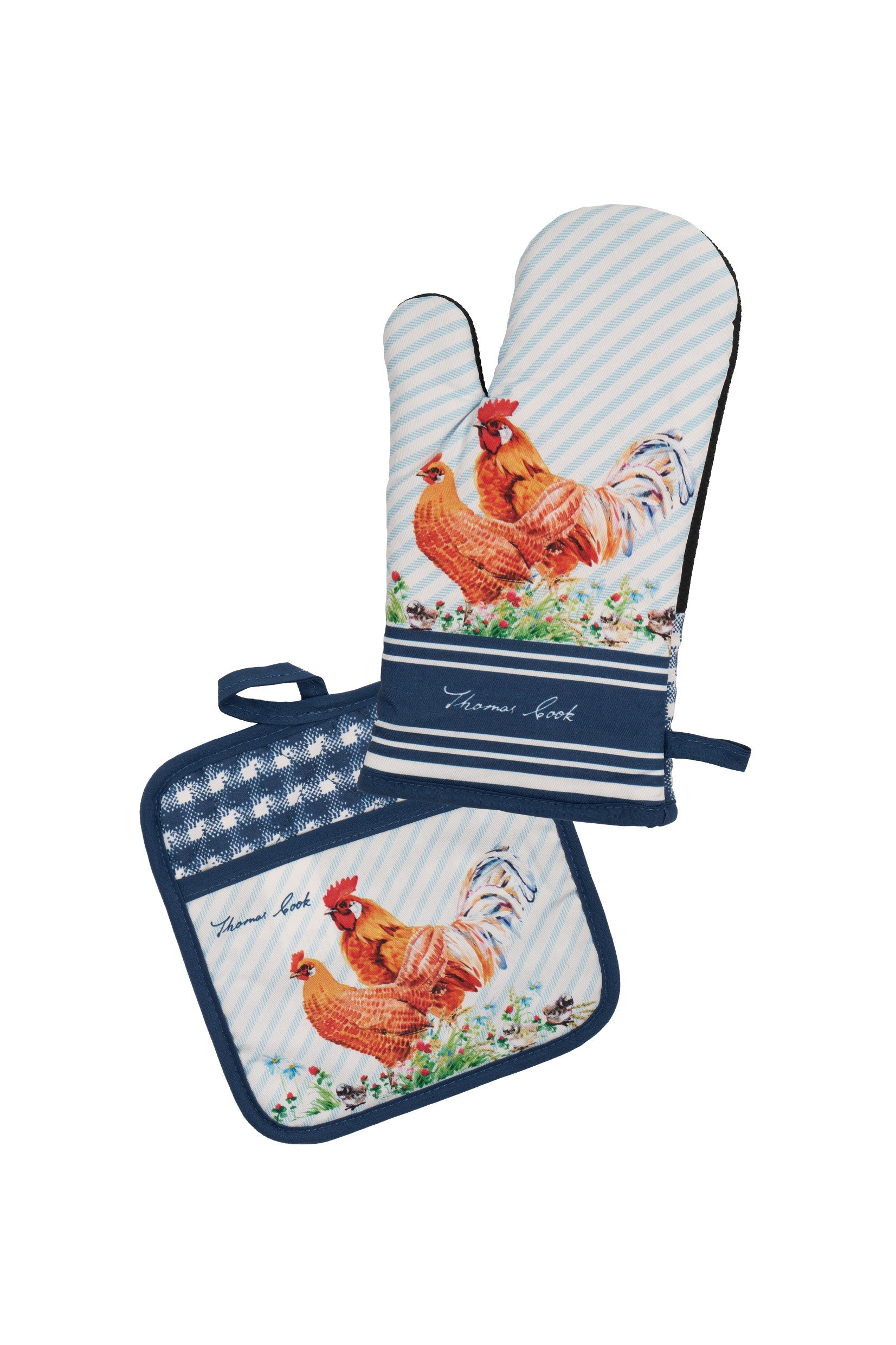 Thomas Cook Oven Mitt &amp; Pot Holder Set