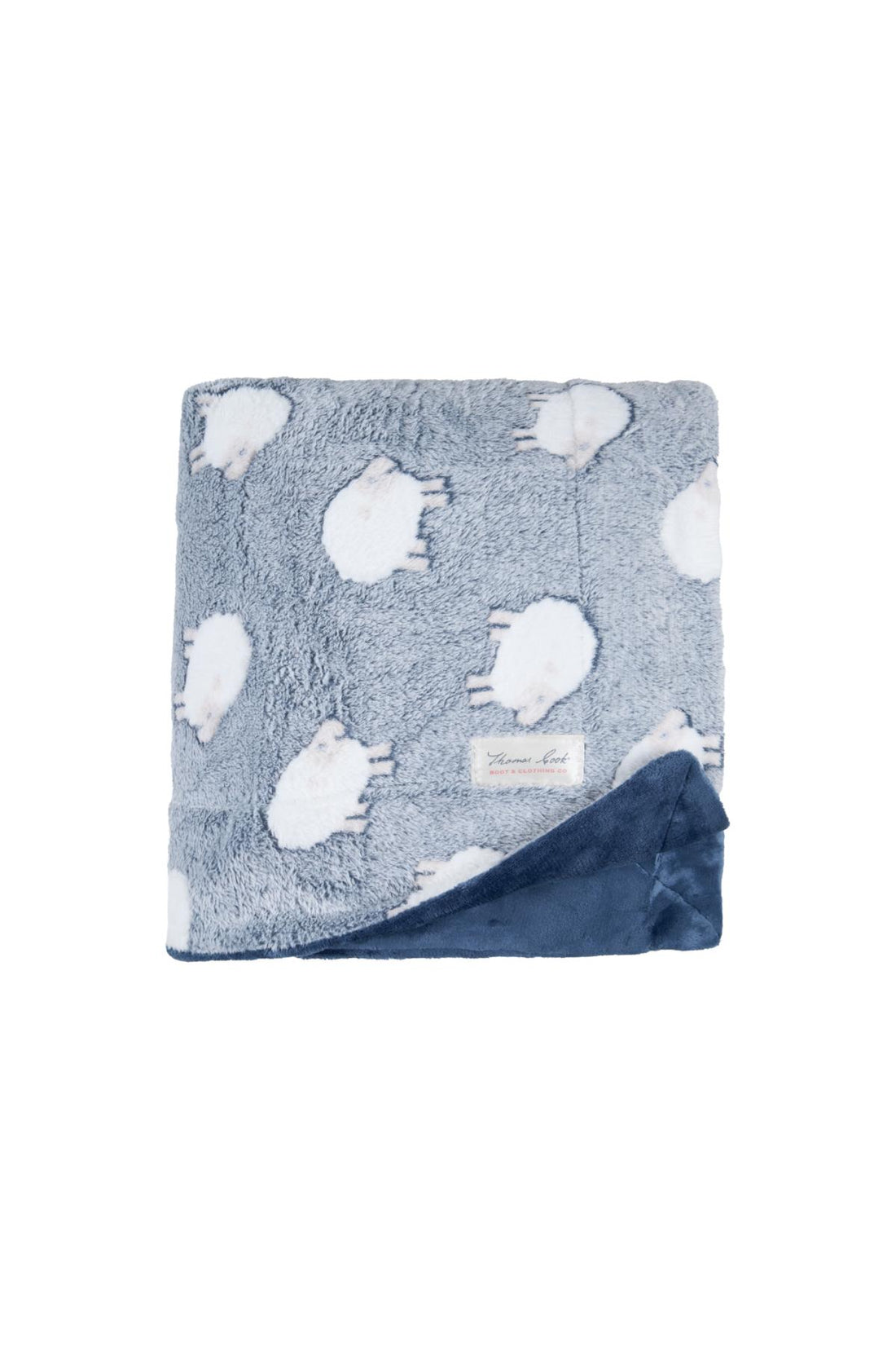Thomas Cook Sheep Snuggle Rug Grey/Blue