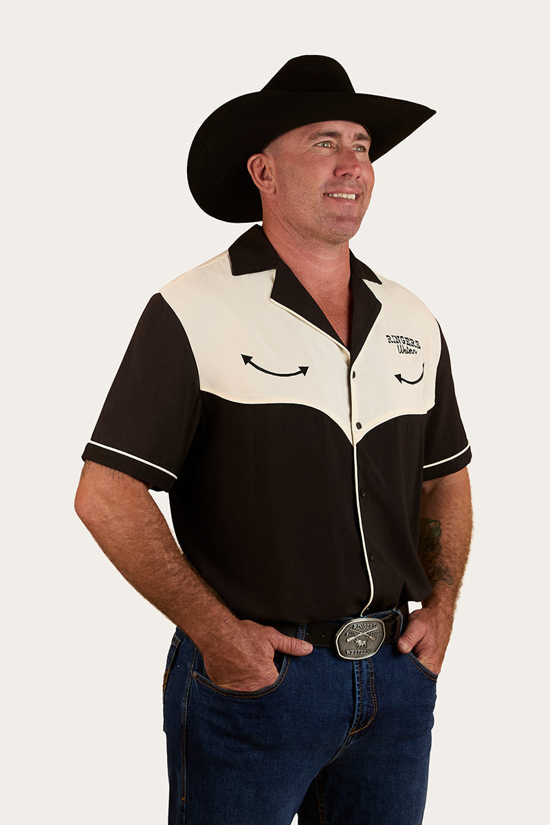 Ringers Western Take No Bull Mens Pub Shirt