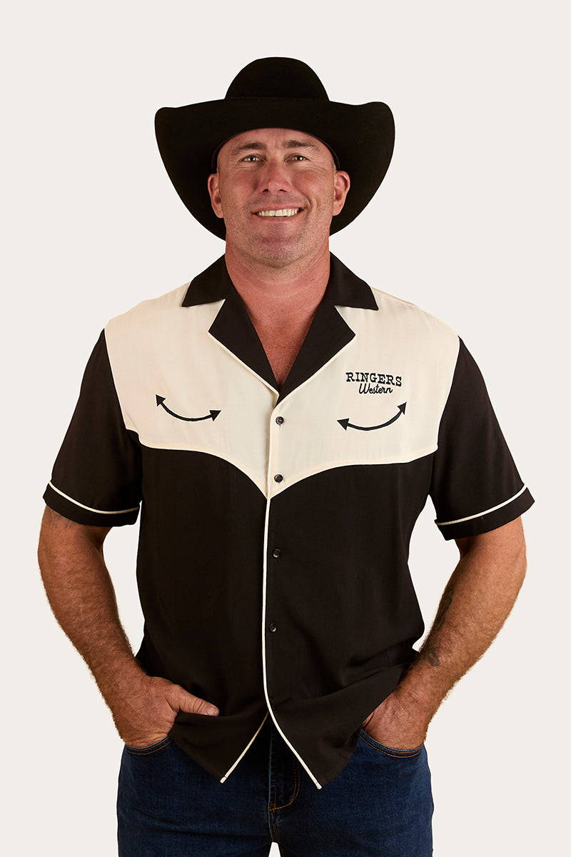 Ringers Western Take No Bull Mens Pub Shirt