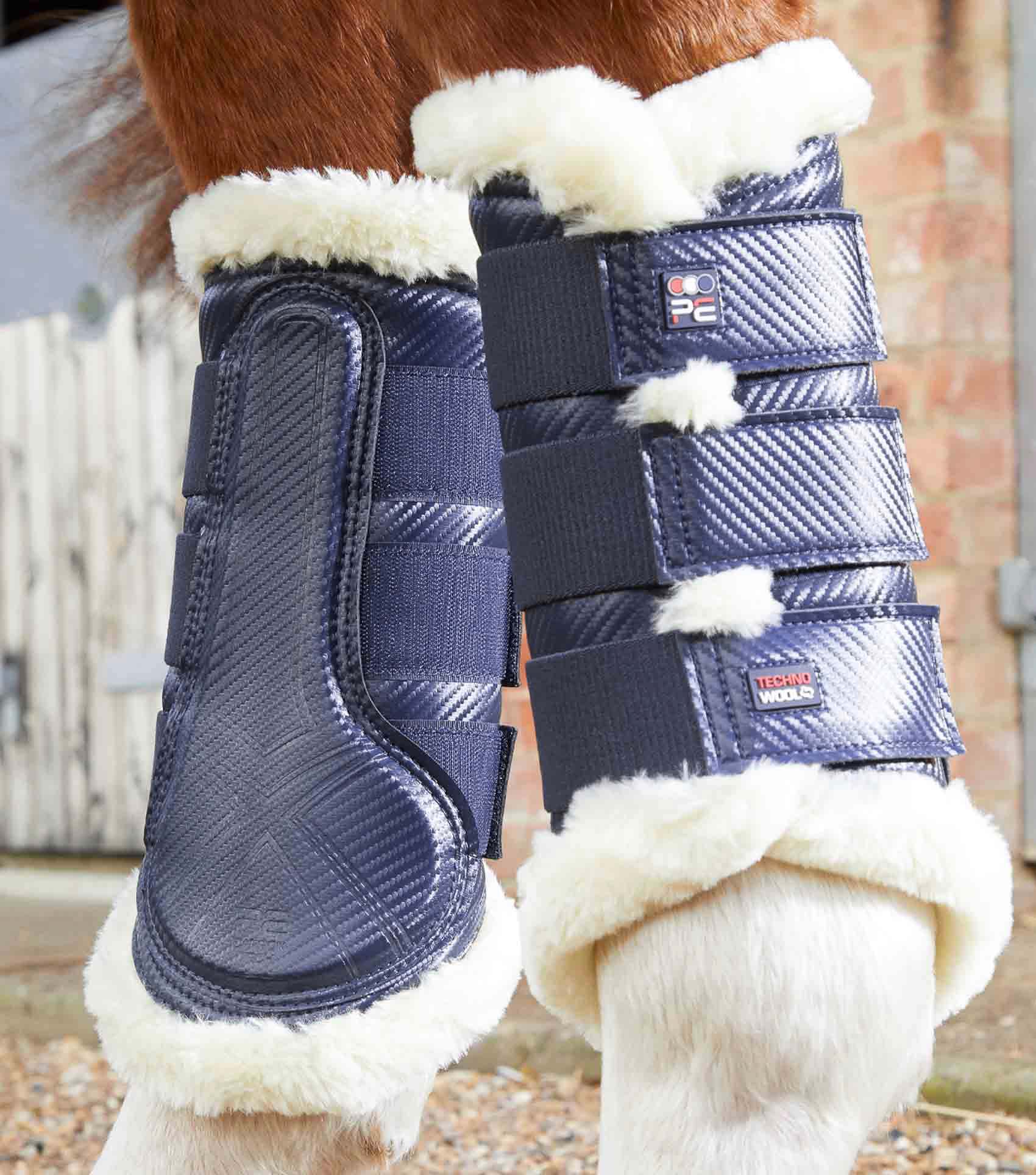 Description:Techno Wool Brushing Boots_Colour:Navy_Position:5