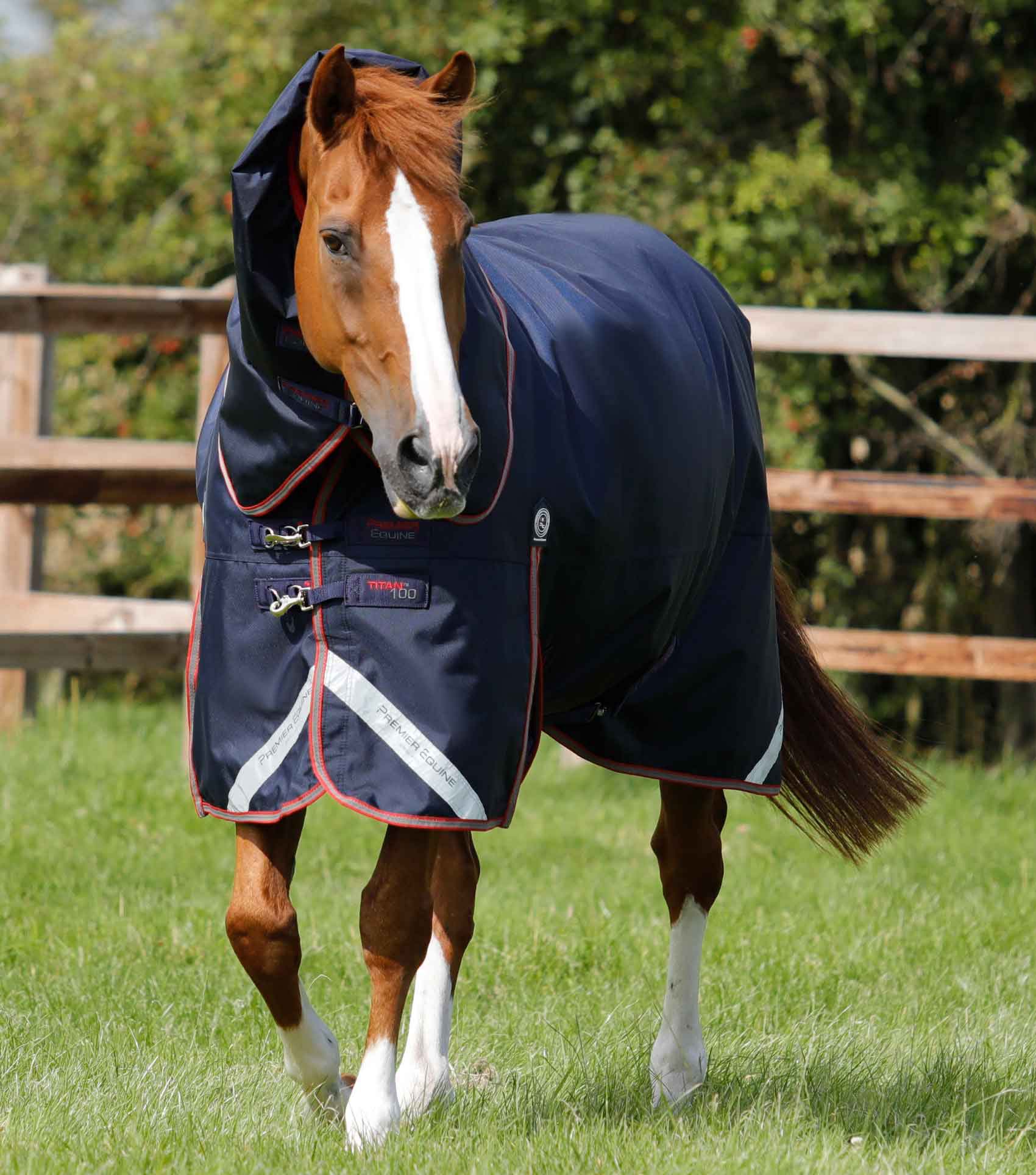 Description:Titan Trio Complete 4 in 1 Turnout Rug_Colour:Navy_Position:1