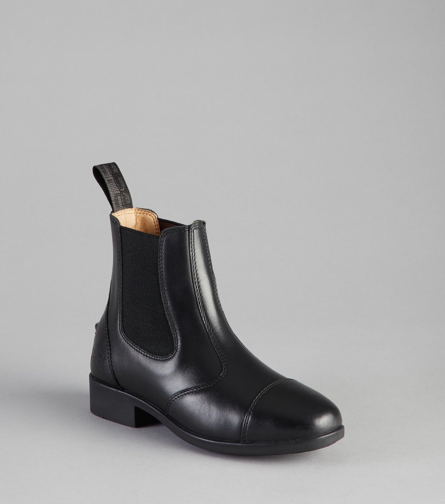 Description:Torlano Junior Leather Chelsea Boot_Colour:Black_Position:1