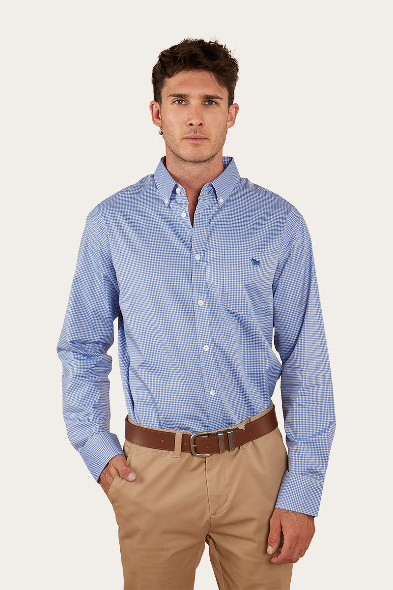 Ringers Western Heritage Mens Check Dress Shirt