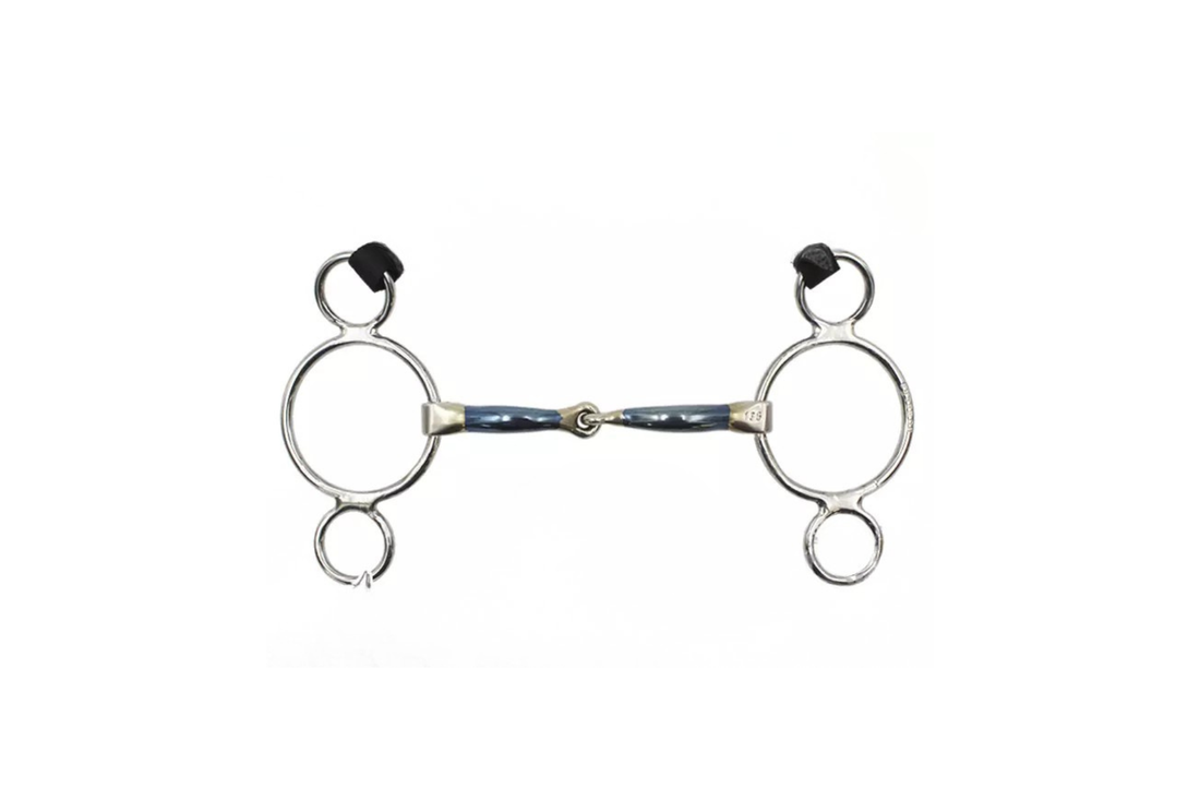 Bomber 3 Ring Snaffle Ultra Comfy Lock up