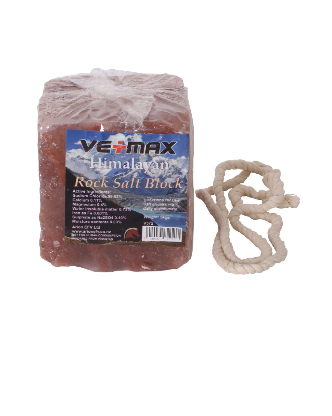 Vetmax Himalayan Rock Salt Block