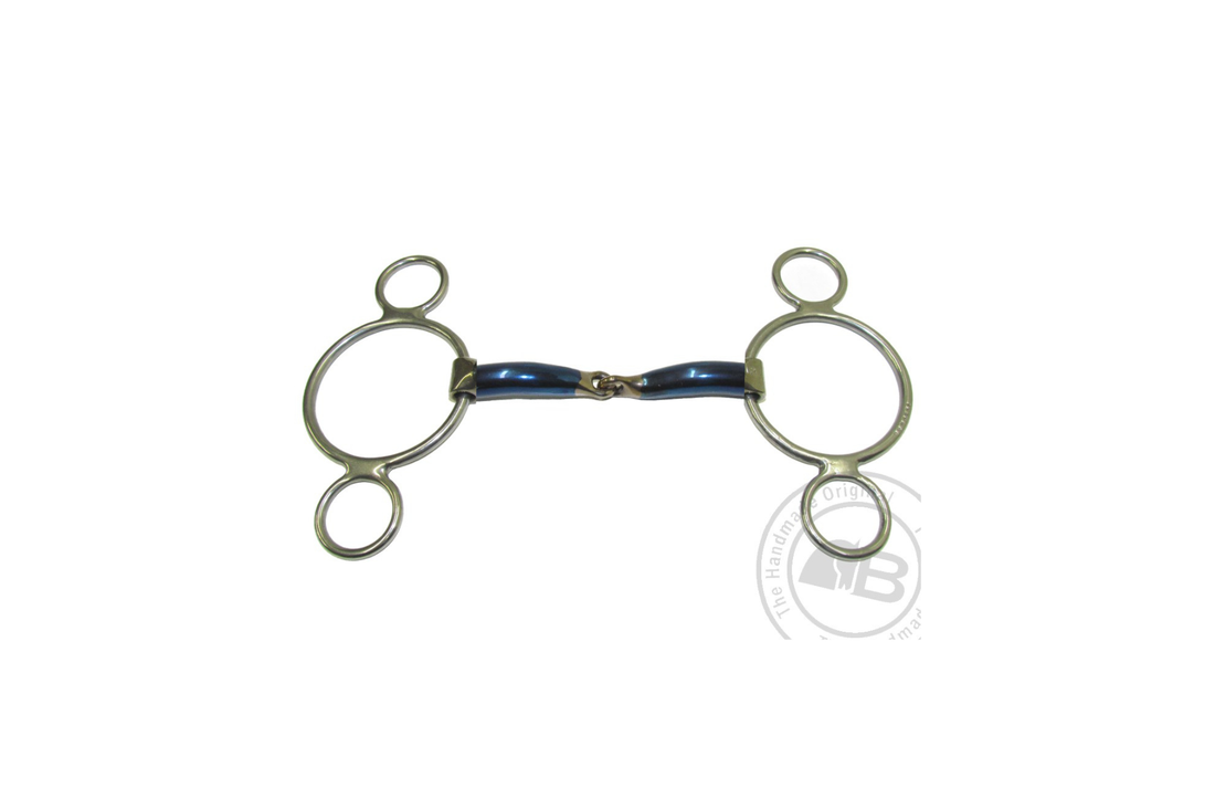 Bomber 3 Ring Snaffle