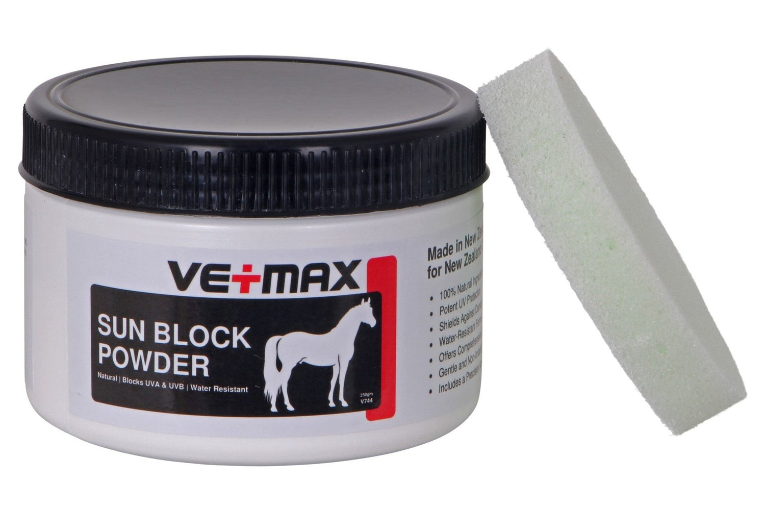Vetmax Sunblock Powder – NZ Tack Saddlery Co