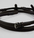 Premier Equine Veneto Rubber Grip Reins Black