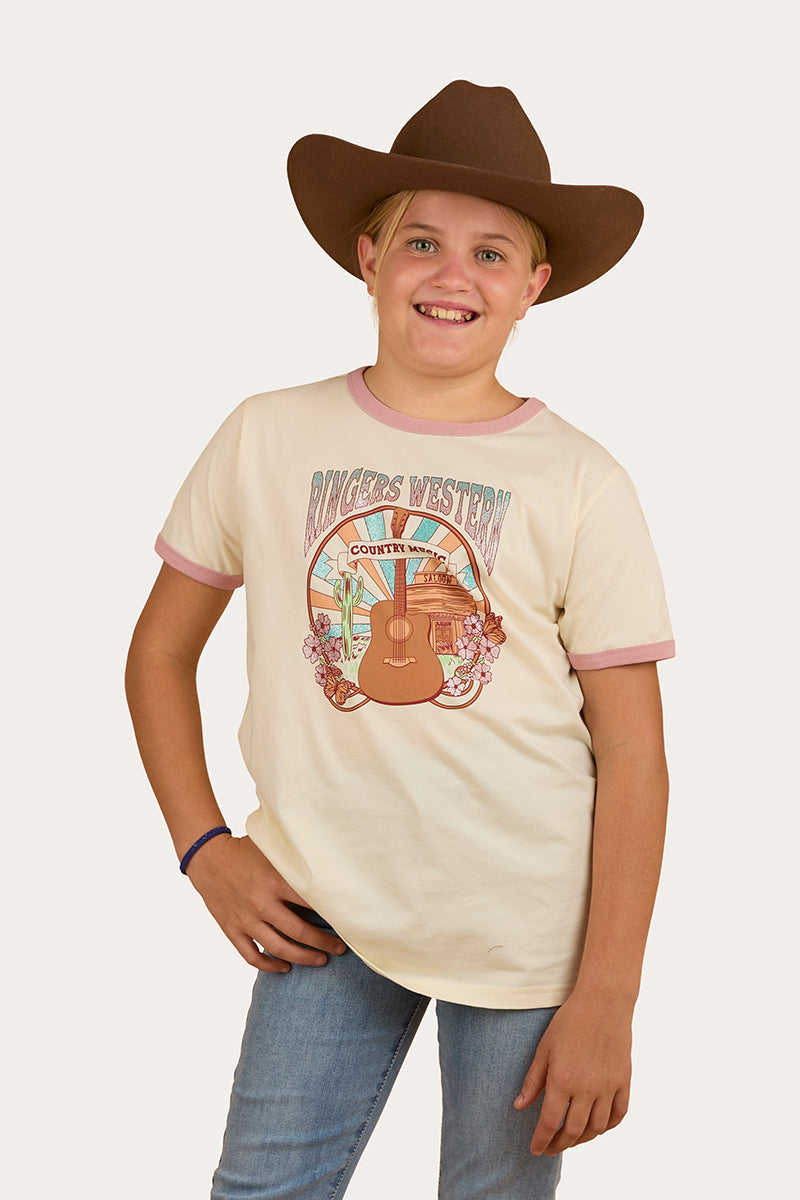 Ringers Western Country Music Kids Ringer T-Shirt