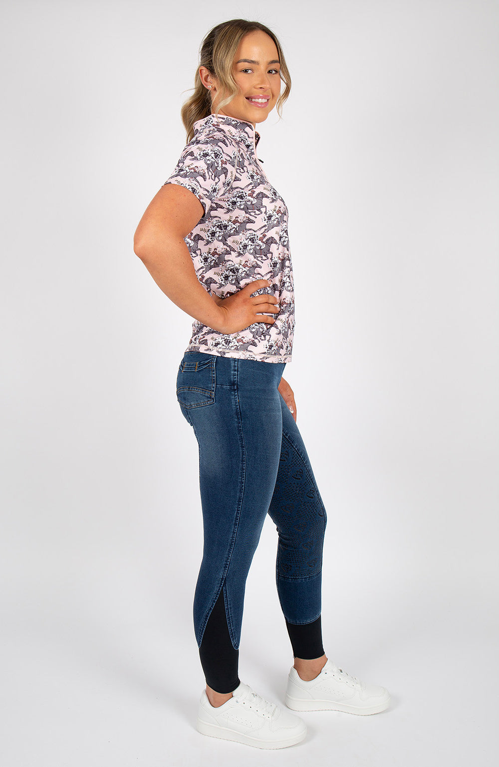 BARE Equestrian Heritage Denim Breeches