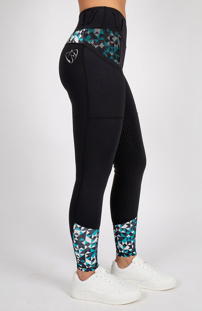BARE Equestrian Youth Performance Riding Tights