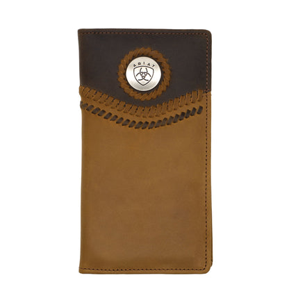 Ariat Rodeo Wallet - Two Toned Accents - Tan